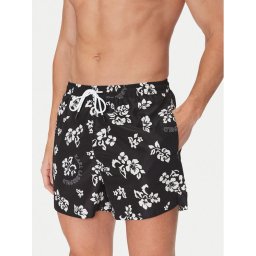 KARL LAGERFELD Плувни шорти A2M46035 Черен Regular Fit