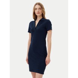 Tommy Hilfiger Ежедневна рокля WW0WW42567 Тъмносин Slim Fit