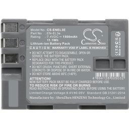Батерия за апарат NIKON EN-EL3E Li-Ion 7.4V 1500mAh Cameron Sino