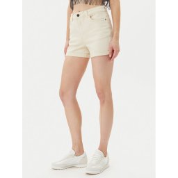 Noisy May Дънкови шорти Moni 27029546 Бежов Slim Fit