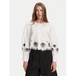 French Connection Риза 72YNH Бял Regular Fit