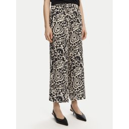 Weekend Max Mara Текстилни панталони Reed 2515131082 Черен Regular Fit