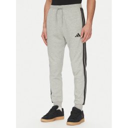 adidas Долнище анцуг Essentials 3-Stripes JE6318 Сив Regular Fit