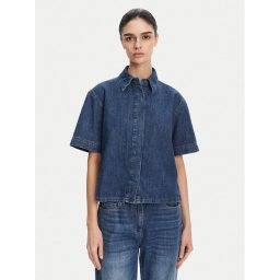 French Connection дънкова риза 72NZD Син Regular Fit