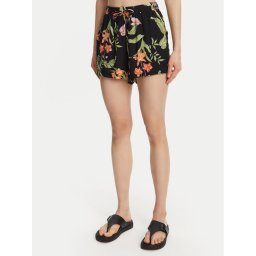Roxy Шорти от плат ERJNS03585 Черен Regular Fit
