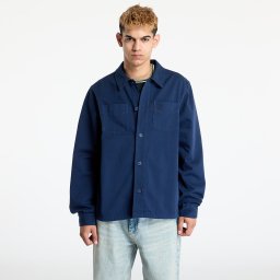Яке FRED PERRY Twill Overshirt Tennis Blue XL