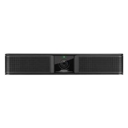 Видеоконферентна система BOSE Videobar VB-S, 8Mpx, 4K/UHD (2160p@30fps), 4x микрофона, 123-градусово зрително поле, 5x цифрово увеличение, Wi-Fi, Bluetooth, USB