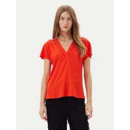 Vero Moda Блуза Bella 10327551 Червен Regular Fit