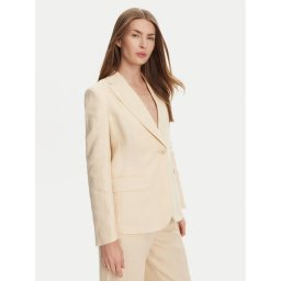 Weekend Max Mara Сако Nalut 2515041012 Екрю Regular Fit