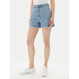 Pieces Дънкови шорти Tamra 17157412 Син Regular Fit