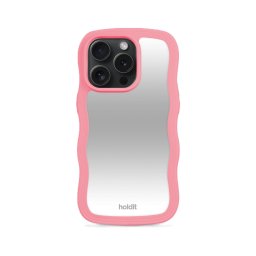 Гръб Holdit Wavy Case за iPhone 14 Pro - Rouge Pink/Mirror