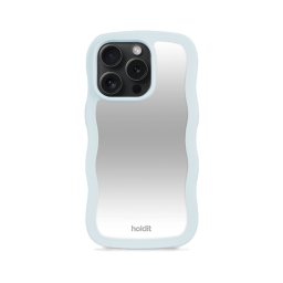 Гръб Holdit Wavy Case за iPhone 15 Pro Max - Mineral Blue/Mirror