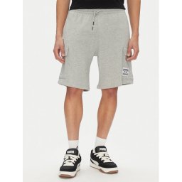 DC Спортни шорти Millenia ADYFB03075 Сив Baggy Fit