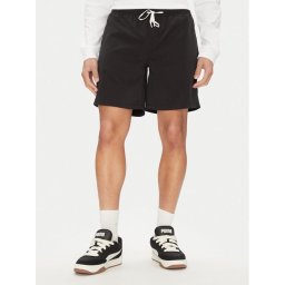 DC Спортни шорти ADYWS03079 Черен Relaxed Fit