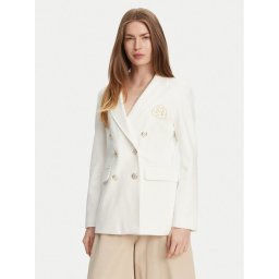 Marella Сако Baiocco 2513911024 Бял Slim Fit