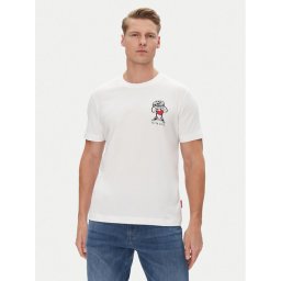 JOOP! Jeans Тишърт 15 JJJ-23Alonzo 30045691 Бял Modern Fit