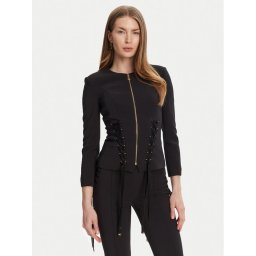 Elisabetta Franchi Сако GI-135-51E2 Черен Regular Fit