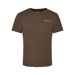 Element Тишърт Sbxe Prevent ELYZT00488 Кафяв Regular Fit