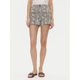 HUGO Пижамени шорти Nika_Shorts 50540027 Кафяв Relaxed Fit