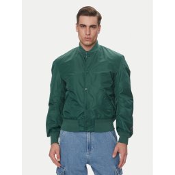 Schott NYC Яке бомбър Sporting Зелен Oversize