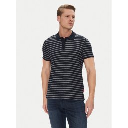 JOOP! Jeans Тениска с яка и копчета 15 JJJ-51Alaron 30045759 Тъмносин Modern Fit