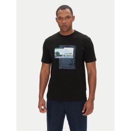 BOSS Тишърт Te_Ontheway 50539180 Черен Regular Fit