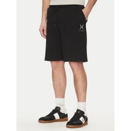 Richmond X Спортни шорти UMP25276BE Черен Regular Fit