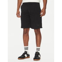 Richmond X Спортни шорти UMP25007BE Черен Regular Fit
