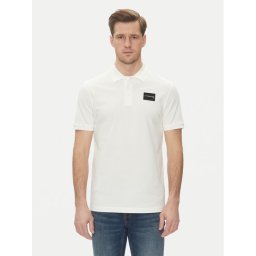 Richmond X Тениска с яка и копчета UMP25170PO Бял Regular Fit