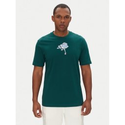 adidas Тишърт Earth Day Graphic JI6753 Зелен Regular Fit