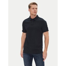 JOOP! Тениска с яка и копчета 17 JJ-23Baris 30045558 Тъмносин Modern Fit