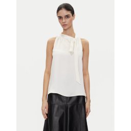 HUGO Блуза 50540259 Екрю Regular Fit