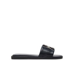 Tory Burch Чехли Double T Deco Sport 158768 Черен
