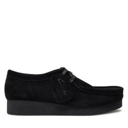 Обувки Clarks Wallabee Evo Sh 26174746 Черен