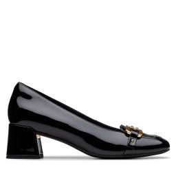 Обувки на ток Clarks Nyta45 Court 26181317 Черен