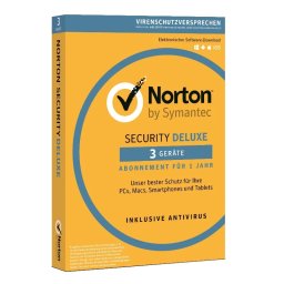 Norton Security Deluxe 2026 3 Устройства / 1 Година