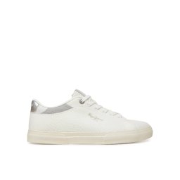 Pepe Jeans Сникърси Kenton Knit PLS31601 Бял