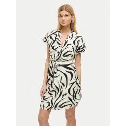 Vila Ежедневна рокля Clo 14101673 Бежов Regular Fit