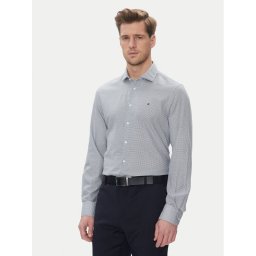 Tommy Hilfiger Риза MW0MW39281 Син Slim Fit