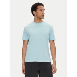 Calvin Klein Jeans Тишърт Painted J30J327523 Светлосиньо Regular Fit