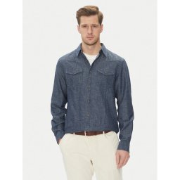 Marciano Guess Риза 5GHH13 4465Z Тъмносин Regular Fit