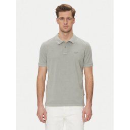 JOOP! Jeans Тениска с яка и копчета 15 JJJ-02Ambrosian 30045619 Сив Modern Fit
