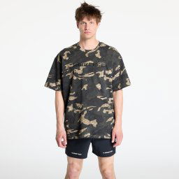 Тениска Under Armour Project Rock All Over Print T-shirt Grey/ Green M