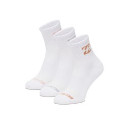 Billabong Дълги чорапи AS_BILLABONG_03Z_SS25 (3-PACK) Бял