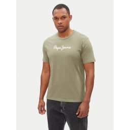 Pepe Jeans Тишърт Eggo N PM508208 Зелен Regular Fit