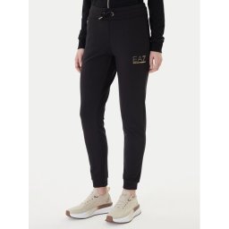 EA7 Emporio Armani Долнище анцуг 8NTP66 TJ9RZ 1200 Черен Regular Fit