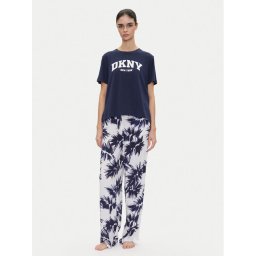 DKNY Пижама YI70052 Тъмносин Regular Fit