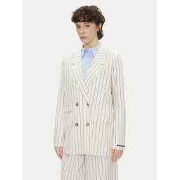 Pepe Jeans Сако Hannah PL402589 Екрю Loose Fit