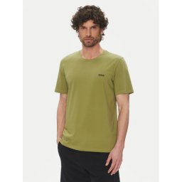 BOSS Тишърт Mix&Match 50515312 Зелен Regular Fit