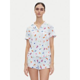 Kate Spade Пижама KSI12749 Светлосиньо Regular Fit